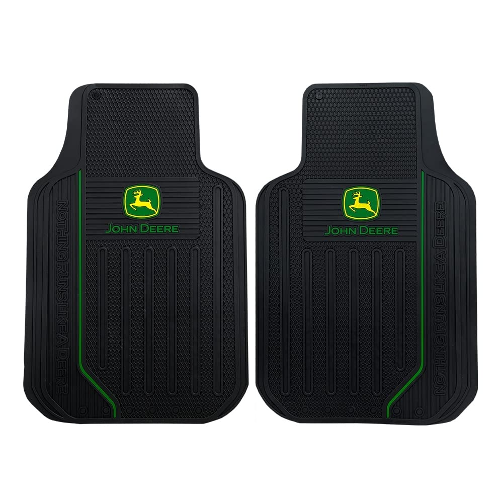 Plasticolor John Deere Elite Series Floor Mats, Floor Mats by Plasticolor (001634R01) - Outdoor Depot