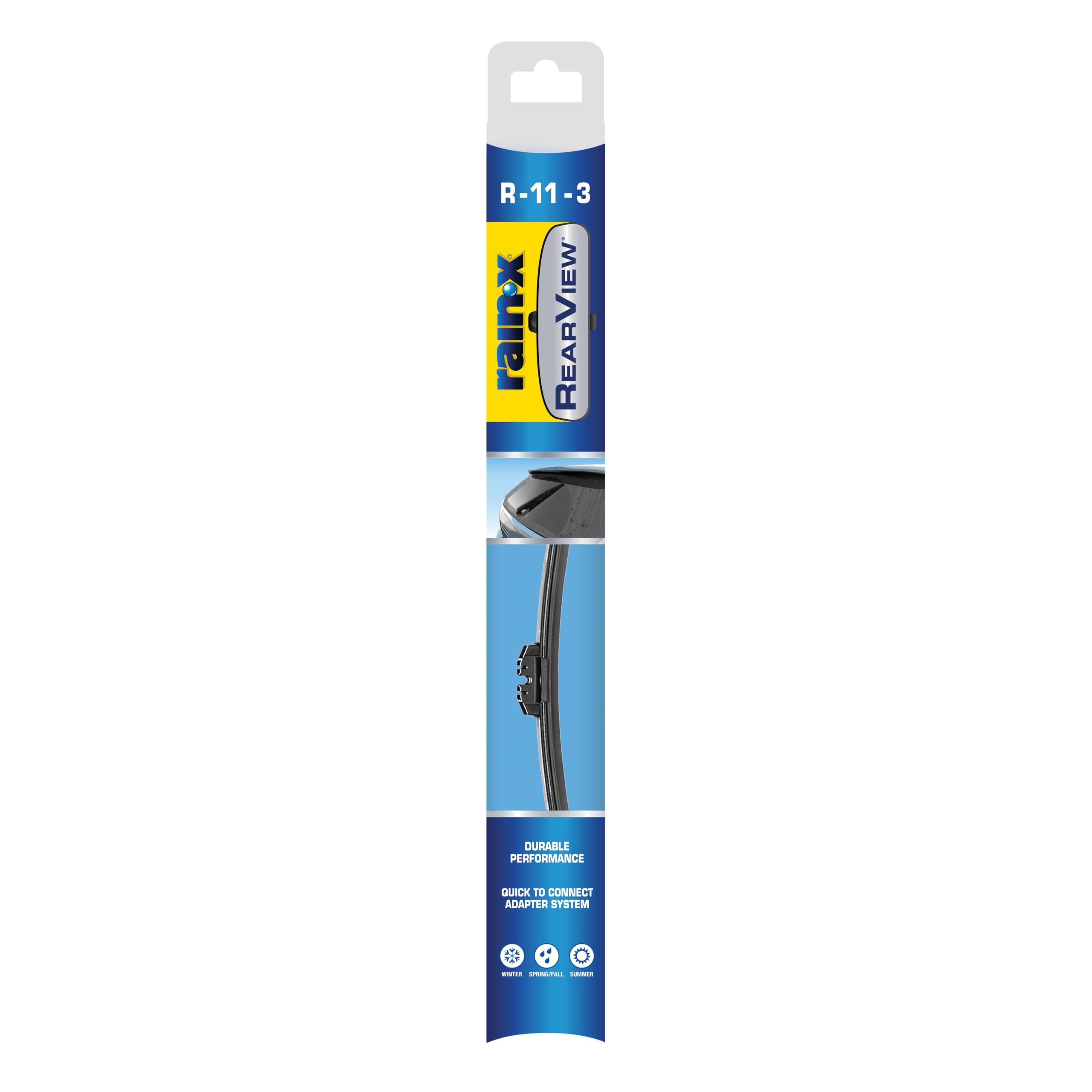 Rain-X Rain-X 850217 RearView Wiper Blade 11", OEM Replacement Rear Windshield Wiper, Interchangeable - Outdoor Depot