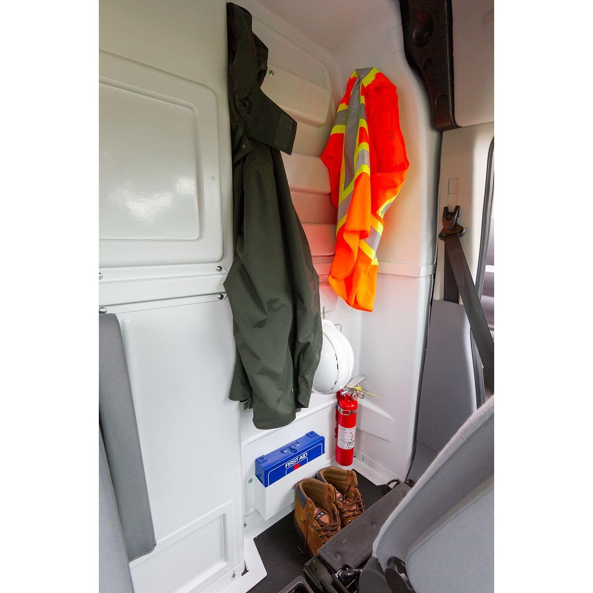 Weather Guard Weather Guard Composite Bulkhead, Ford Transit, Mid-Roof, High-Roof Base, Model 96310-3-01 - Outdoor Depot