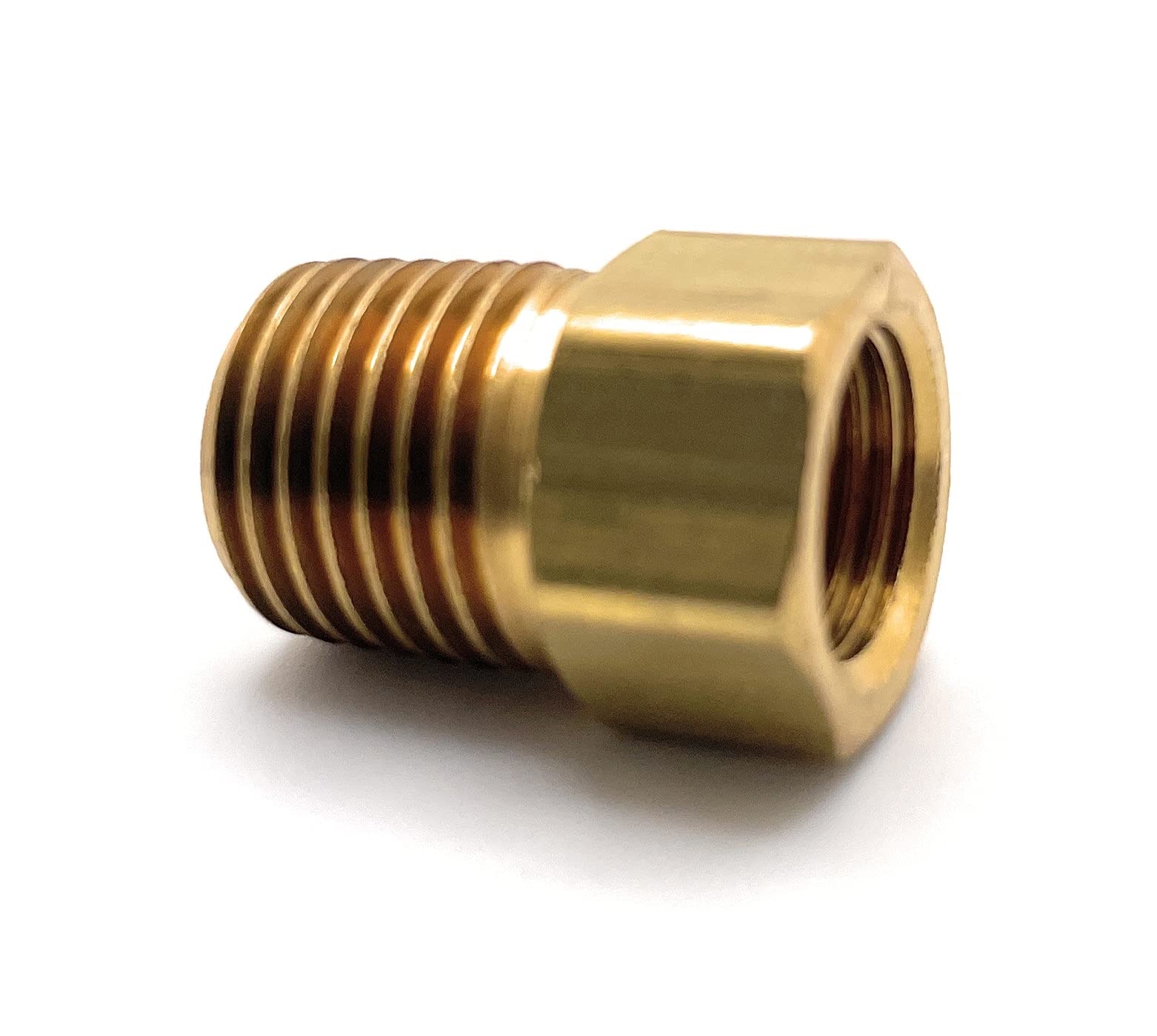 AP Products AP Products Marshall Excelsior ME2132P Inverted Flare Adapter - 1/4" MNPT x 1/4" Female Flare - Outdoor Depot