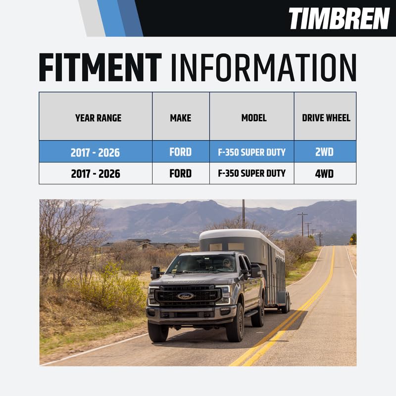 Timbren Timbren FR350SDJ SES Rear Suspension Enhancement System - 8,600 lb Load Support | Progressive Load - Outdoor Depot