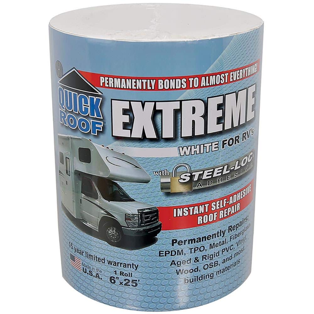 Cofair Cofair UBE625 Quick Roof Extreme White 6" x 25' - Outdoor Depot