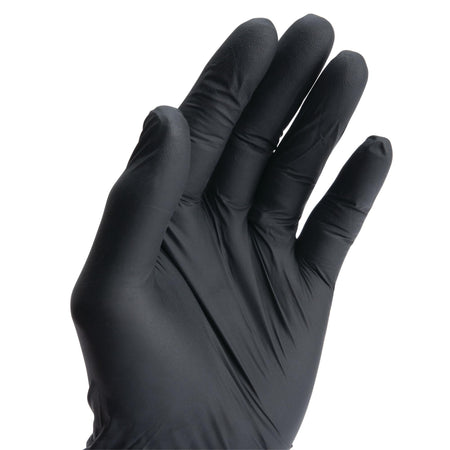 Performance Tool Performance Tool W89013 Black Nitrile Gloves | Disposable, Powder Free, latex rubber free, - Outdoor Depot