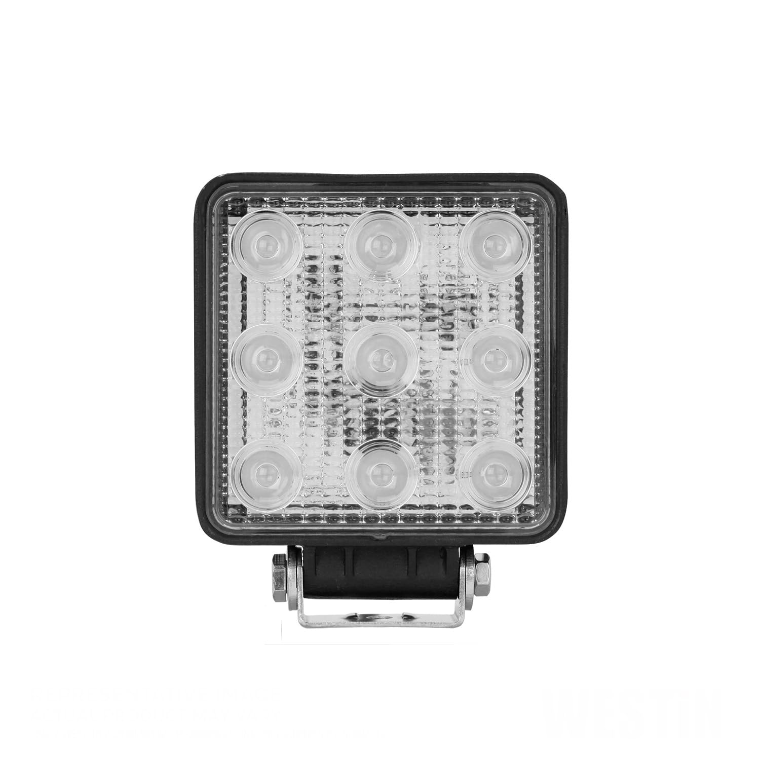 Westin Westin 09-12211B Square LED Work Utility Light LED 4.6x5.3 in. Flood with 3W Epistar - Outdoor Depot