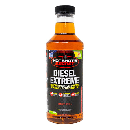 Hot Shot's Secret Hot Shot's Secret Diesel Extreme 32 oz – Treats 80 Gallons – Concentrated Diesel Fuel - Outdoor Depot
