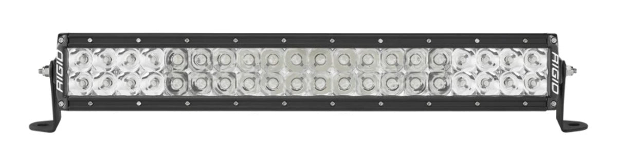 RIGID INDUSTRIES RIGID INDUSTRIES - E-Series PRO LED Light, Spot/Flood Optic Combo, 20 Inch, Black Housing, - Outdoor Depot
