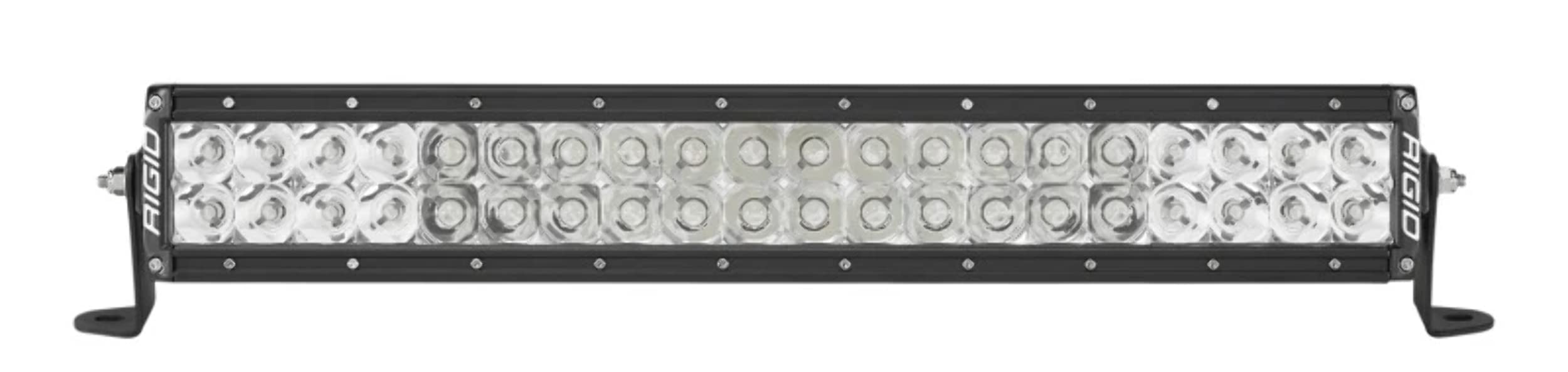 RIGID INDUSTRIES RIGID INDUSTRIES - E-Series PRO LED Light, Spot/Flood Optic Combo, 20 Inch, Black Housing, - Outdoor Depot