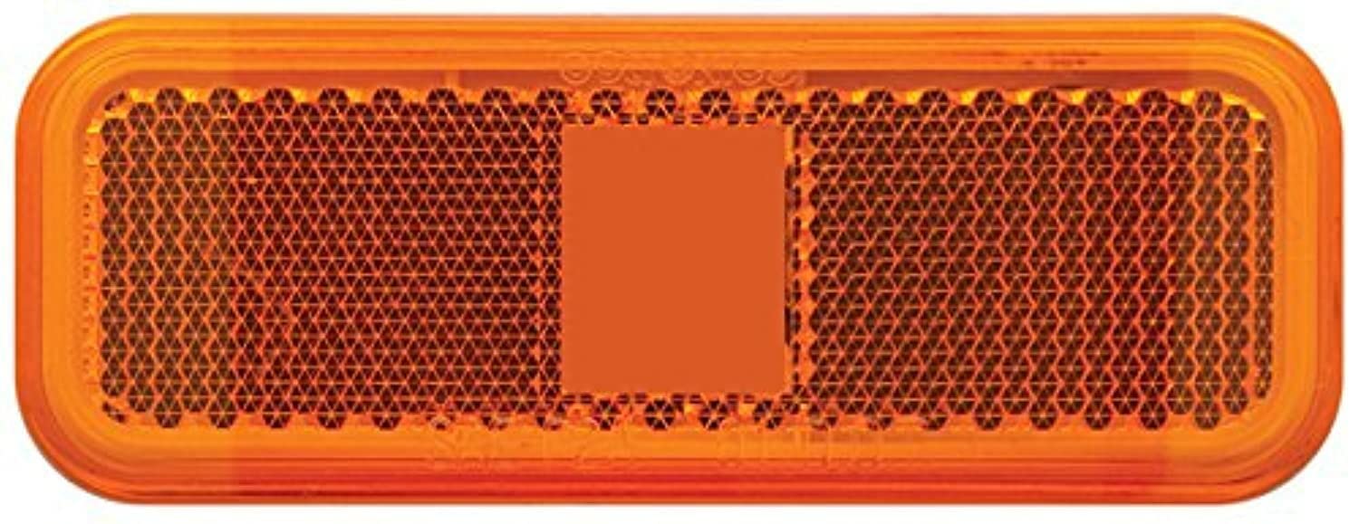 Optronics Optronics A-44ABP Amber Replacement Lens for Rectangular Marker/Clearance Light - Outdoor Depot