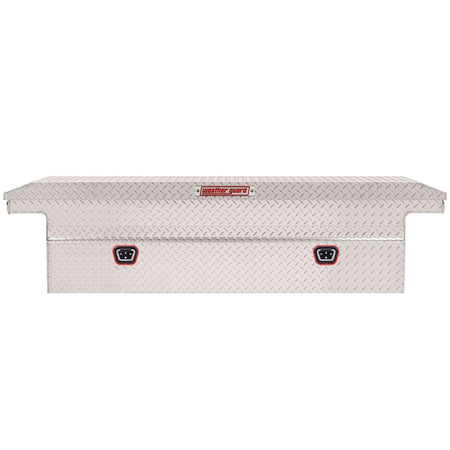 Weather Guard Weather Guard Model 121-0-04 Saddle Truck Box, Aluminum, For Full Size Trucks, Low Profile, - Outdoor Depot