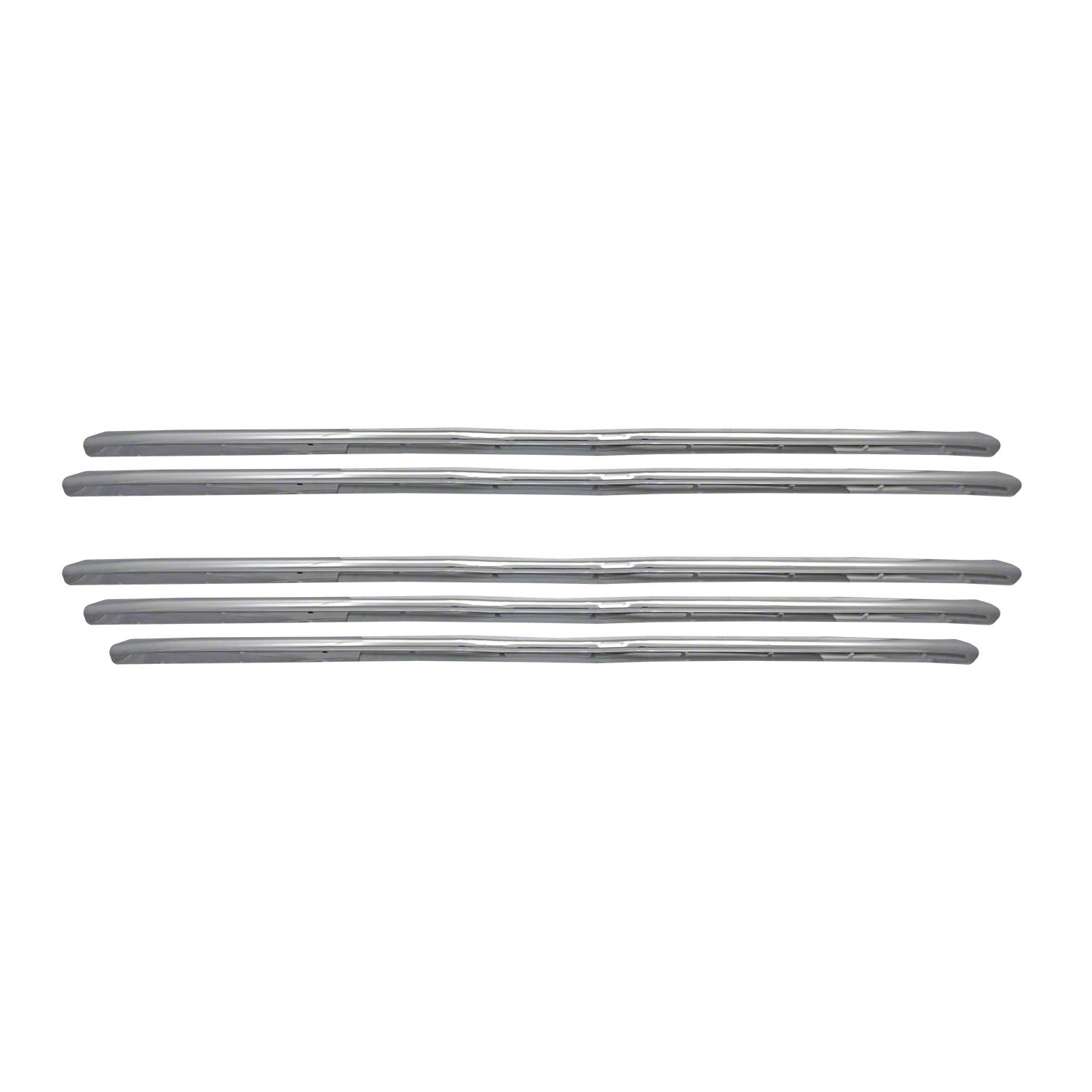 Coast to Coast International CCI Grille Insert IWCGI160, Overlay, Bar Style, 5 Piece, Chrome Plated, ABS - Outdoor Depot