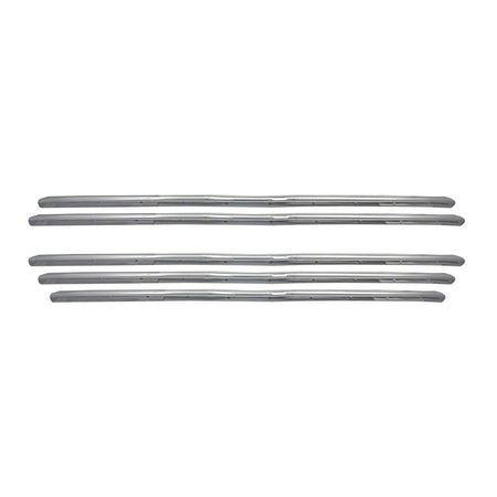 Coast to Coast International CCI Grille Insert IWCGI160, Overlay, Bar Style, 5 Piece, Chrome Plated, ABS - Outdoor Depot