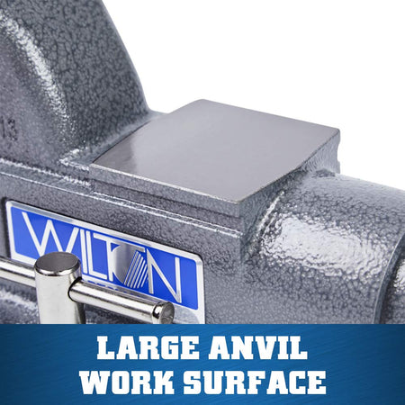 Wilton Wilton Tradesman Bench Vise, 4-1/2" Jaw Width, 3-1/2" Max Jaw Opening, 3-1/4" Throat (Model 1745) - Outdoor Depot