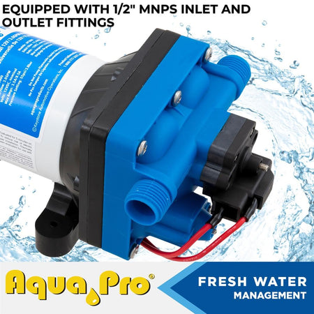 Aquapro Aquapro 21847 3.0Gpm 12V MUL-Fixture Pump - Outdoor Depot