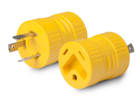 Marinco Marinco ParkPower 125A Generator Adapter, 30A/125V Connector and 30A/125V Locking Male Plug - Outdoor Depot