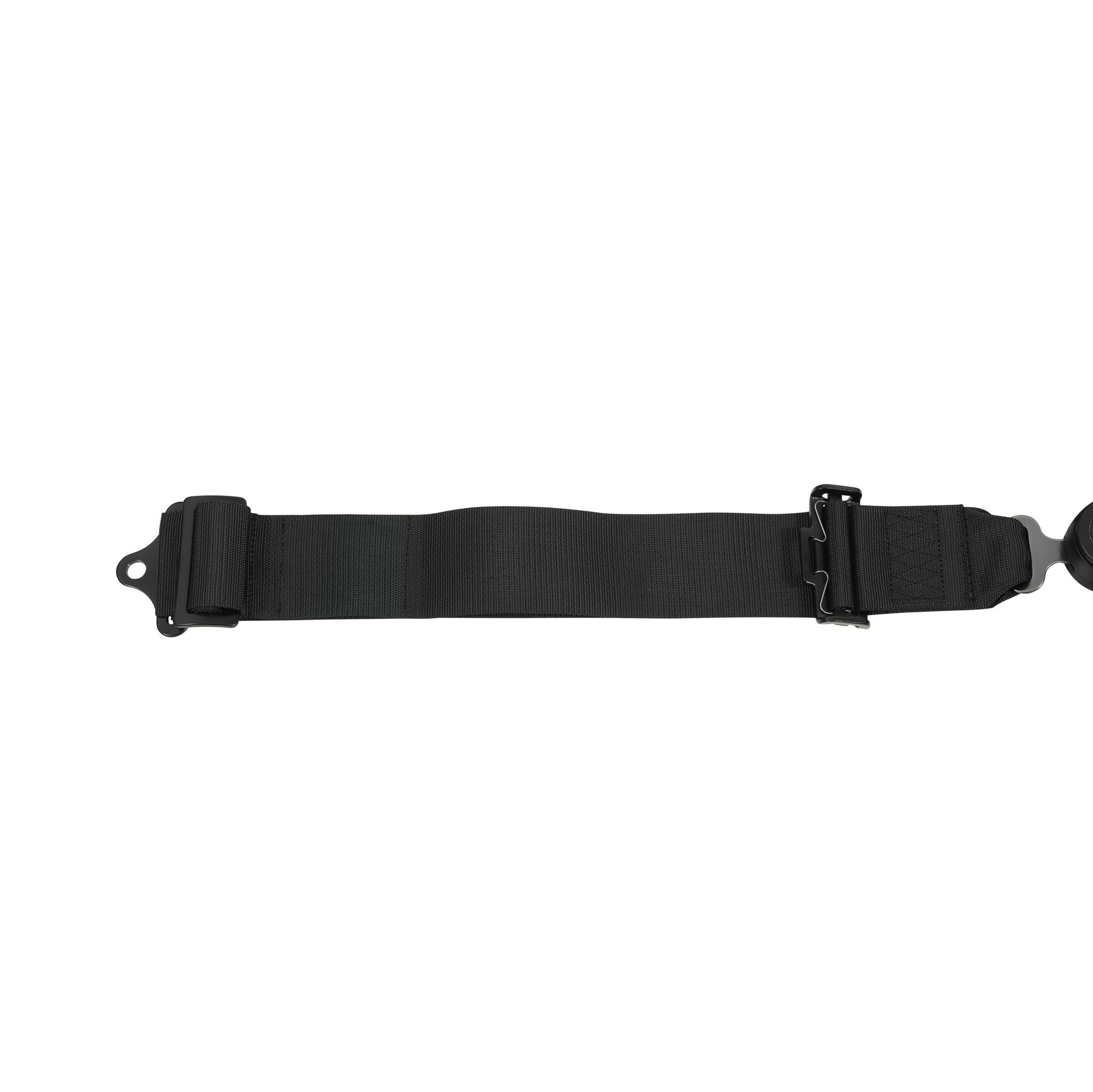RaceQuip RaceQuip Auto Racing Harness Set Camlock 5 Point Pull-Down Lap SFI 16.1 Black 741001 - Outdoor Depot