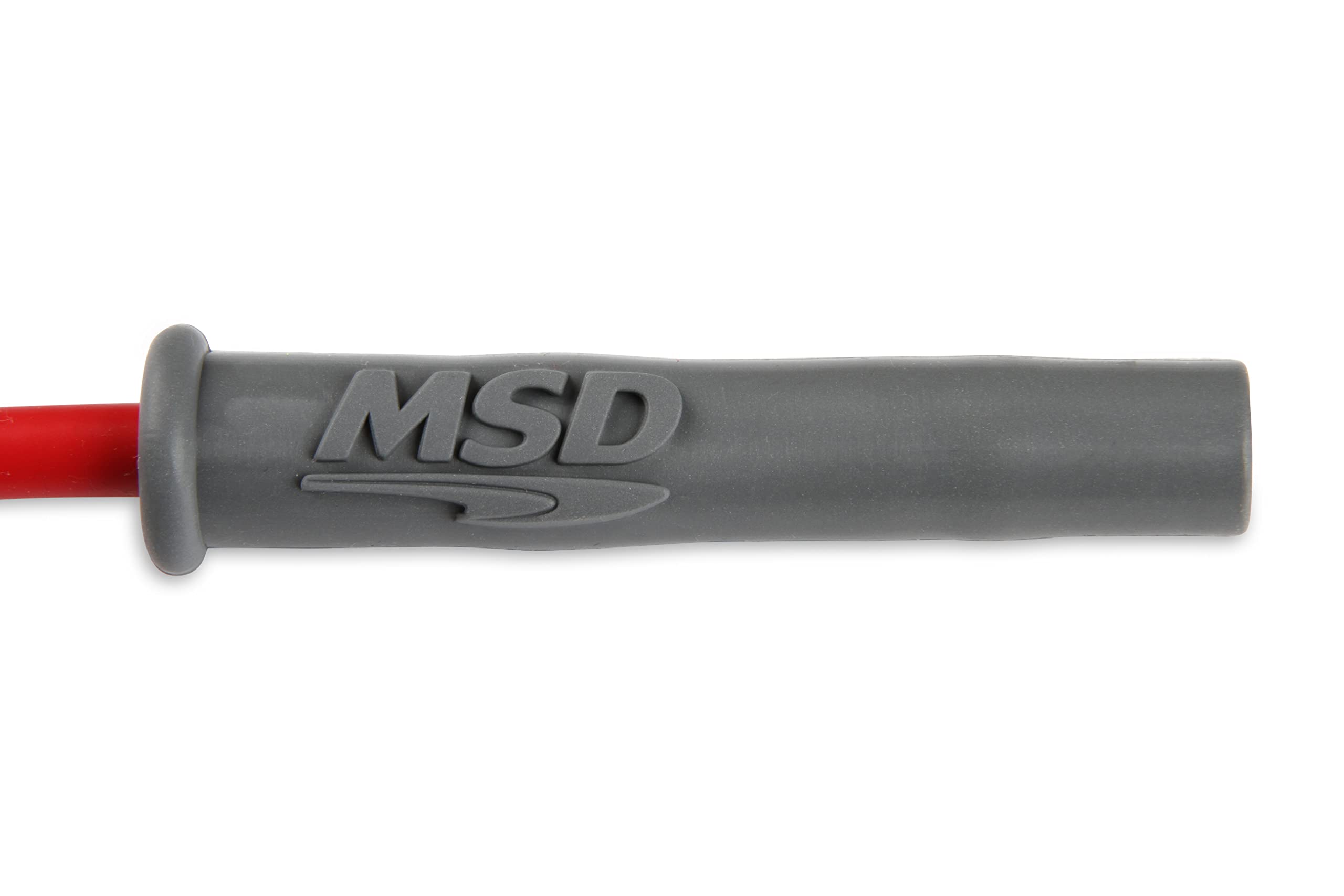 MSD MSD 32829 Super Conductor Spark Plug Wire Set, Red - Outdoor Depot