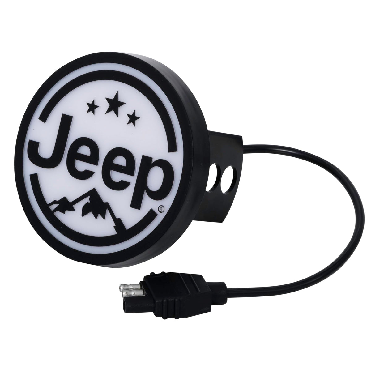 Plasticolor Plasticolor 002315R01 Jeep Lighted Hitch Cover - Outdoor Depot