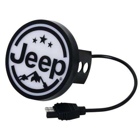 Plasticolor Plasticolor 002315R01 Jeep Lighted Hitch Cover - Outdoor Depot