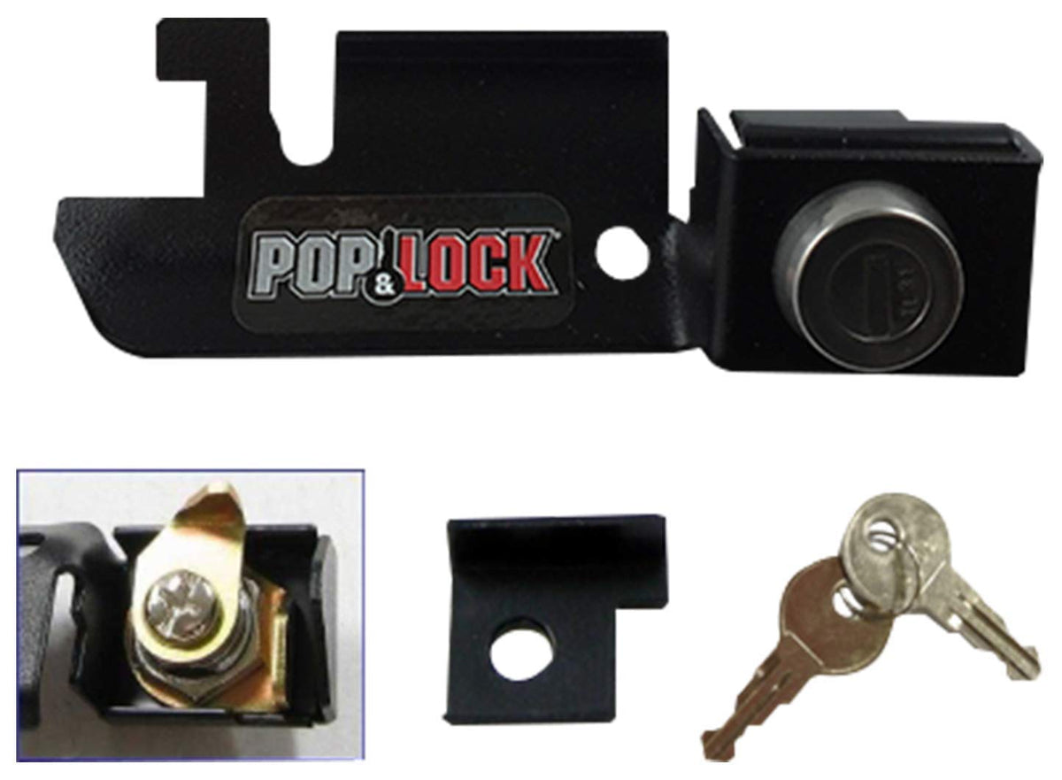 Pop & Lock Pop & Lock – Manual Tailgate Lock for Ford F150, Fits 1987 to 1996 - Works Only with Factory - Outdoor Depot