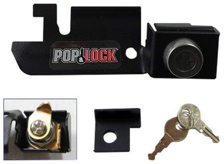 Pop & Lock Pop & Lock – Manual Tailgate Lock for Ford F150, Fits 1987 to 1996 - Works Only with Factory - Outdoor Depot