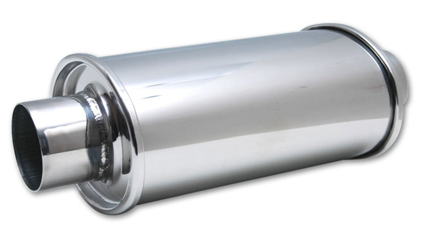 Vibrant Performance Vibrant Performance 1141 2.5' Ultra Quiet Resonator, Silver - Outdoor Depot