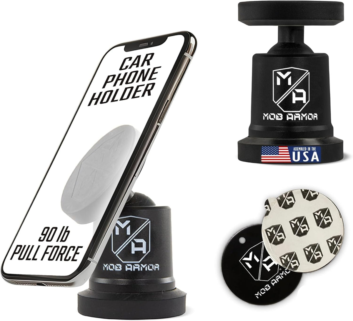 Mob Armor Mob Armor MobNetic Maxx - USA Assembled Magnetic Phone Holder for Car, Magnetic Car Phone Mount, - Outdoor Depot