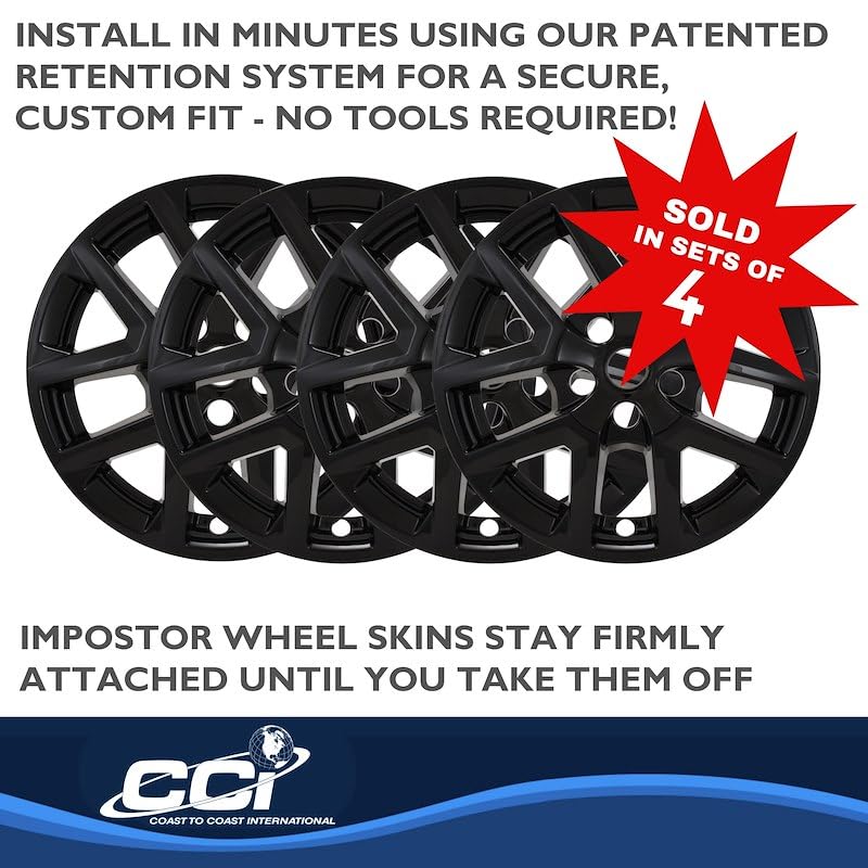 Coast to Coast International Impostor Wheel Skins Fits Chevrolet Equinox LS and LT 2022-2024 Set of 4 Wheel - Outdoor Depot