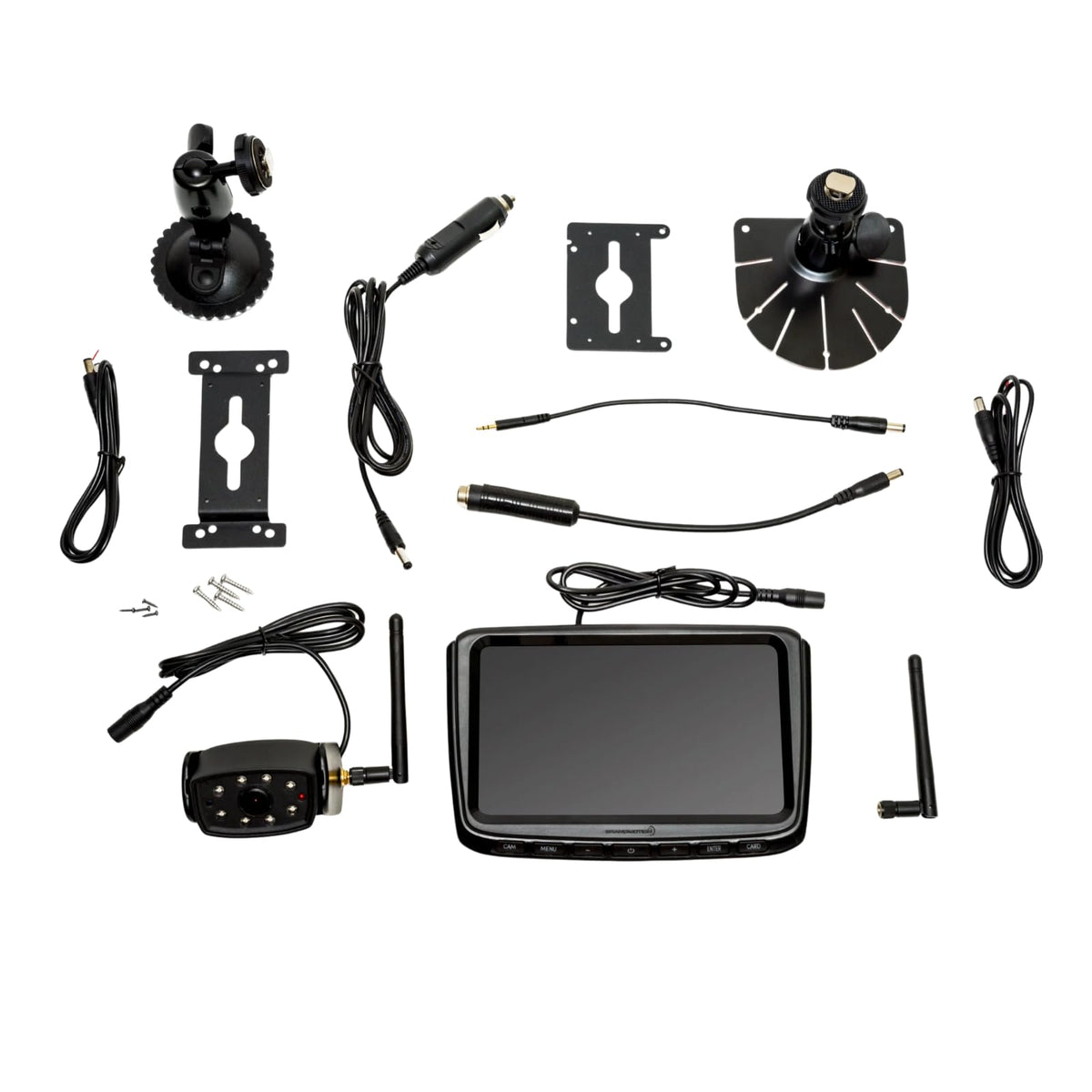 Brandmotion Brandmotion Wireless Observation IR Camera System with 7″ HD Monitor | Compatible with RAM 1500 - Outdoor Depot