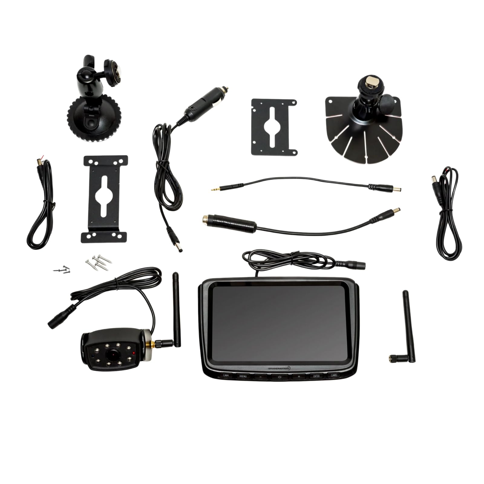 Brandmotion Brandmotion Wireless Observation IR Camera System with 7″ HD Monitor | Compatible with RAM 1500 - Outdoor Depot