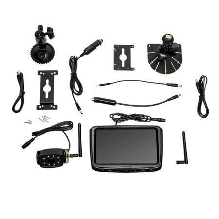 Brandmotion Brandmotion Wireless Observation IR Camera System with 7″ HD Monitor | Compatible with RAM 1500 - Outdoor Depot