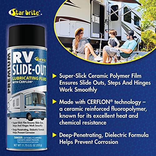 STAR BRITE STAR BRITE RV Slide-Out Lubricating Fluid with Cerflon - Ultra-Slick, Deep-Penetrating, Corrosion - Outdoor Depot
