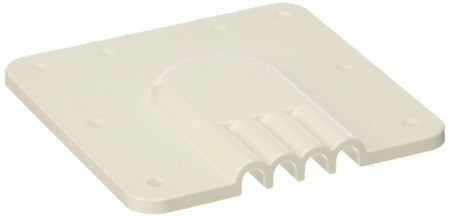 Winegard Winegard CE-4000 Cable Entry Plate,White Large - Outdoor Depot