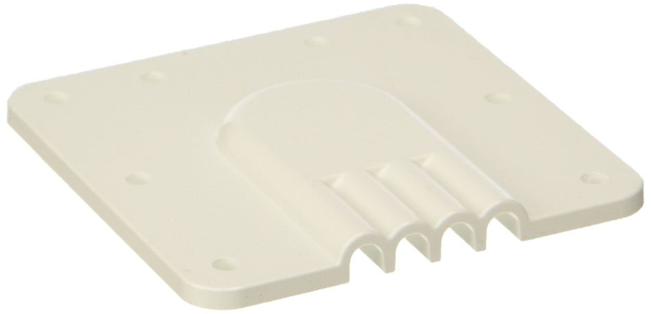 Winegard Winegard CE-4000 Cable Entry Plate,White Large - Outdoor Depot
