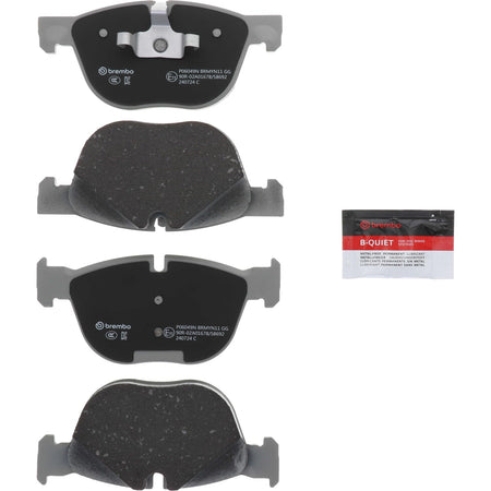 Brembo Brembo P06049N Premium Ceramic Front Disc Brake Pad Set BMW OE# 34116852253 - Outdoor Depot