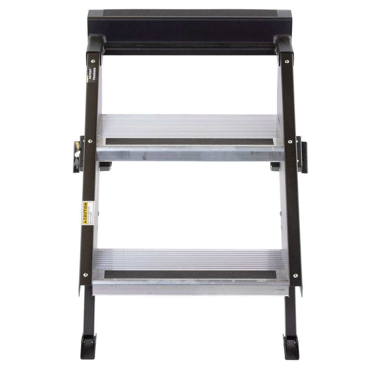 MORryde MORryde STP-201 StepAbove Fold-Up RV Entry Step - 2-Step (9" Step Rise), Fits 24" Door Width - Outdoor Depot