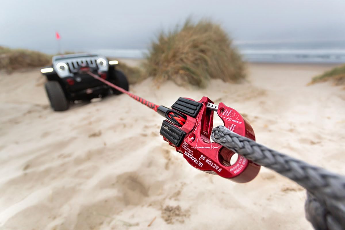 Factor 55 Factor 55 00250-01 Ultrahook Winch Hook Closed System Shackle Max Load 16,000 lbs ULT Strength - Outdoor Depot