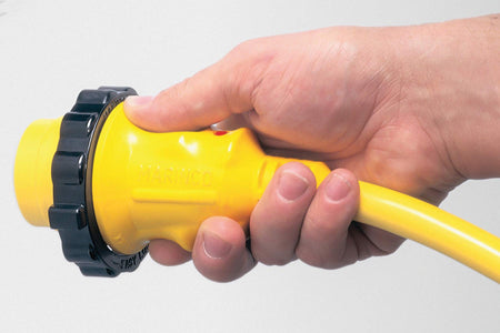 Marinco ParkPower by Marinco 25SPP.RV 30 Amp 125V Swivel Handle RV Power Cord, Yellow, 25' - Outdoor Depot