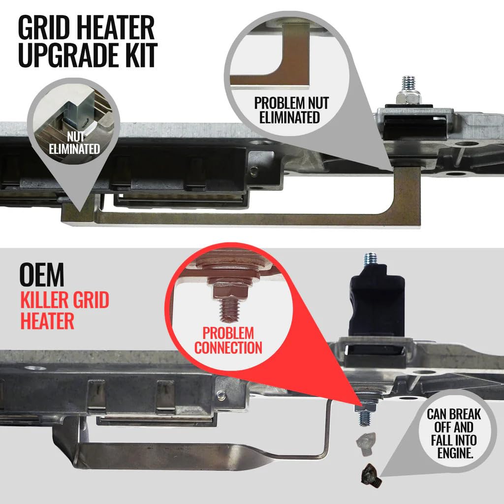 BD DIESEL BD Diesel 11-24 (Ram) 2500/3500 6.7L Cummins Killer Grid Heater Upgrade Kit - Outdoor Depot