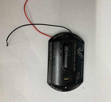 RV SAFE RV Safe RVLP-2B Propane Gas Alarm - 2-Wire, Black - Outdoor Depot