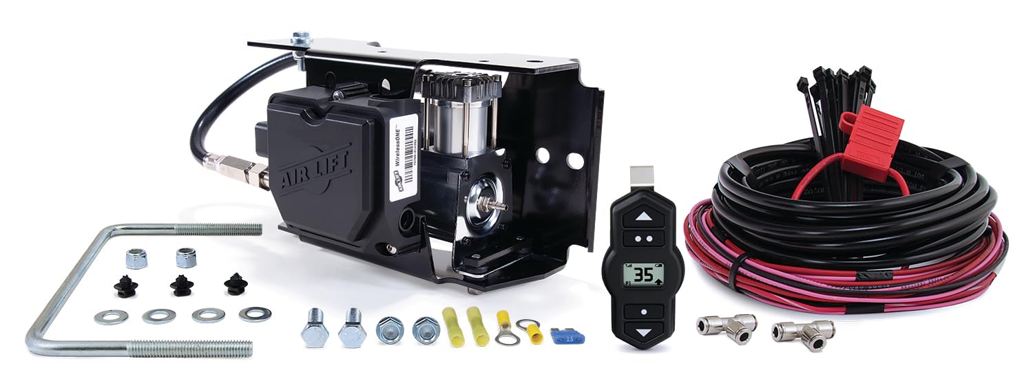 Air Lift Air Lift WirelessOne 2nd Generation + EZ Mount On-Board Air Compressor with Mobile App - 25980EZ - Outdoor-Depot.us