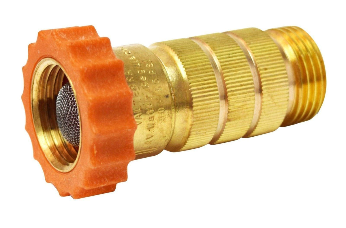 Valterra Valterra RV Hi-Flow Water Regulator, Lead-Free Brass Hi-Flow Water Regulator for Camper, Trailer, - Outdoor Depot