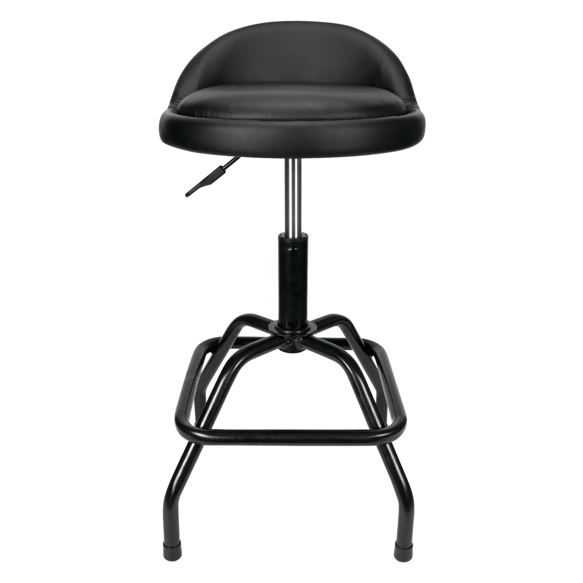 Performance Tool Performance Tool W85011 Pneumatic Swivel Bar Stool with Back Support, 360-Degree Swivel, - Outdoor Depot