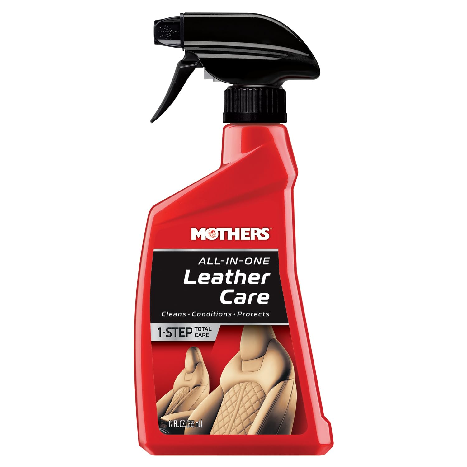 Mothers Mothers All-In-One Leather Care, 12 oz. — pH Balanced Formula Safely Deep Cleans, Conditions & - Outdoor Depot