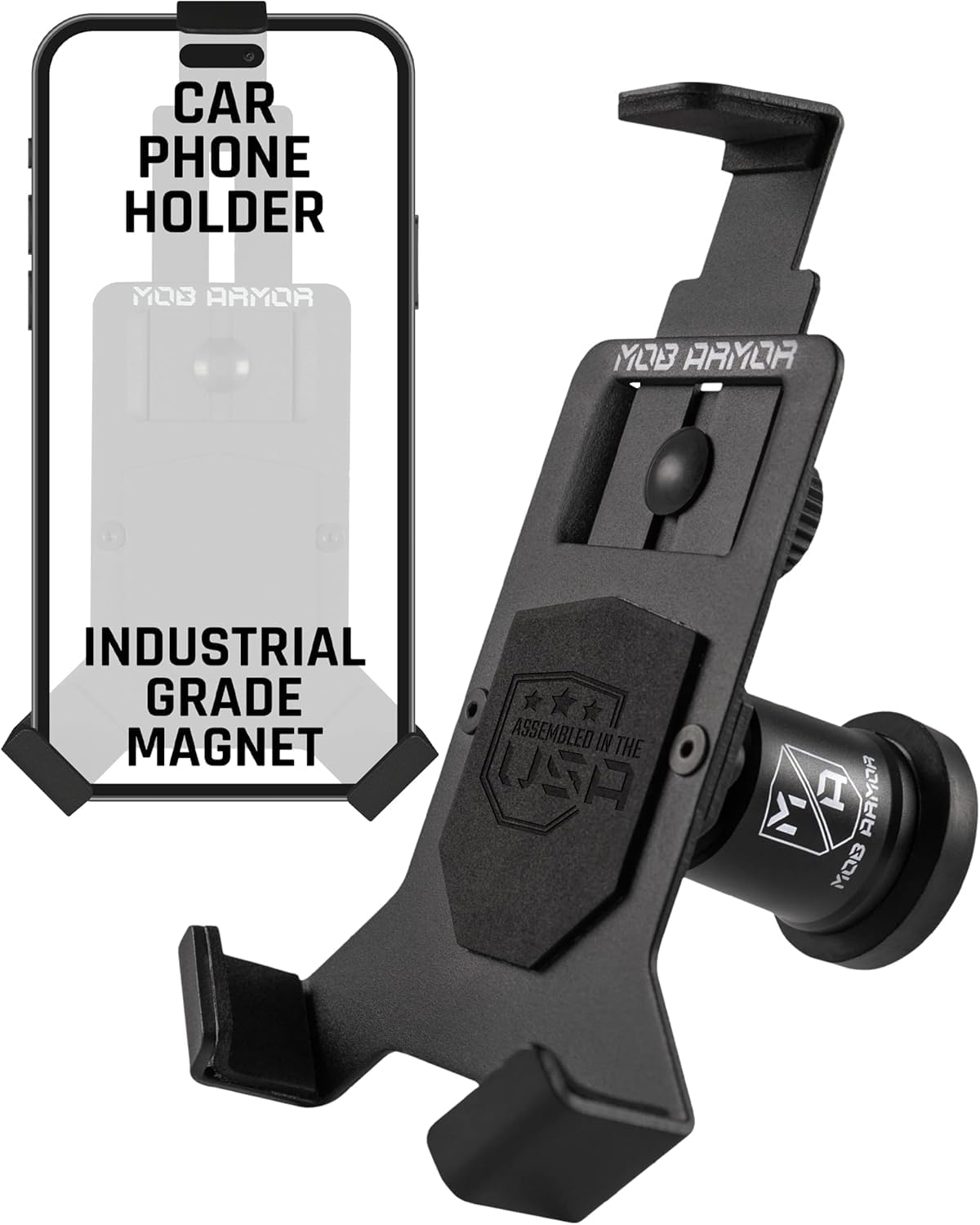 Mob Armor Mob Armor Heavy Duty Magnetic Phone Mount for Car - Universal Car Phone Holder for iPhone & - Outdoor Depot