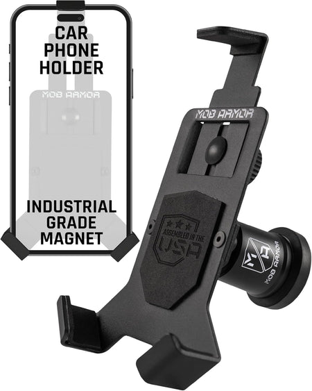 Mob Armor Mob Armor Heavy Duty Magnetic Phone Mount for Car - Universal Car Phone Holder for iPhone & - Outdoor Depot