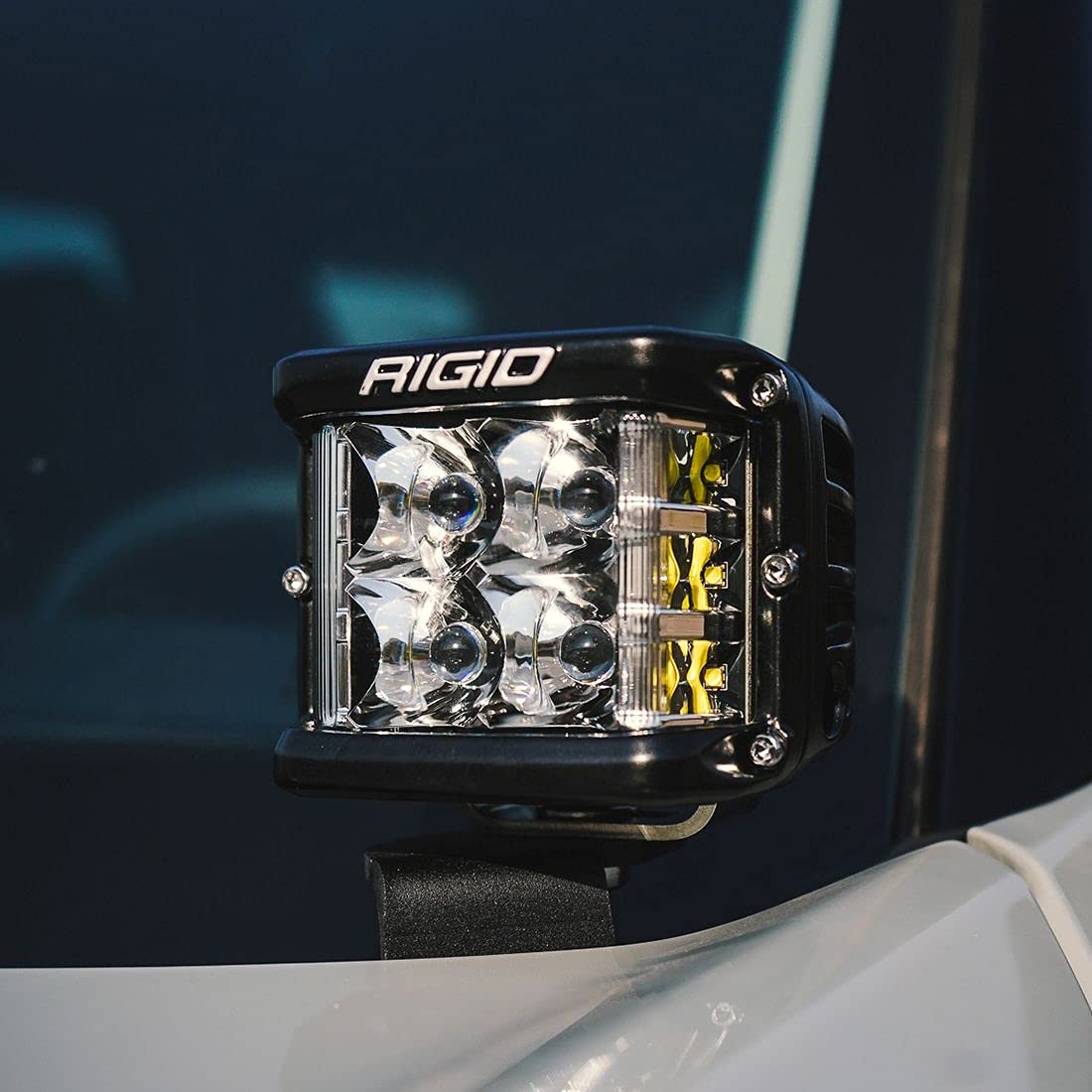 RIGID INDUSTRIES RIGID INDUSTRIES D-SS PRO SPOT Surface Mount BLK Pair - Outdoor Depot