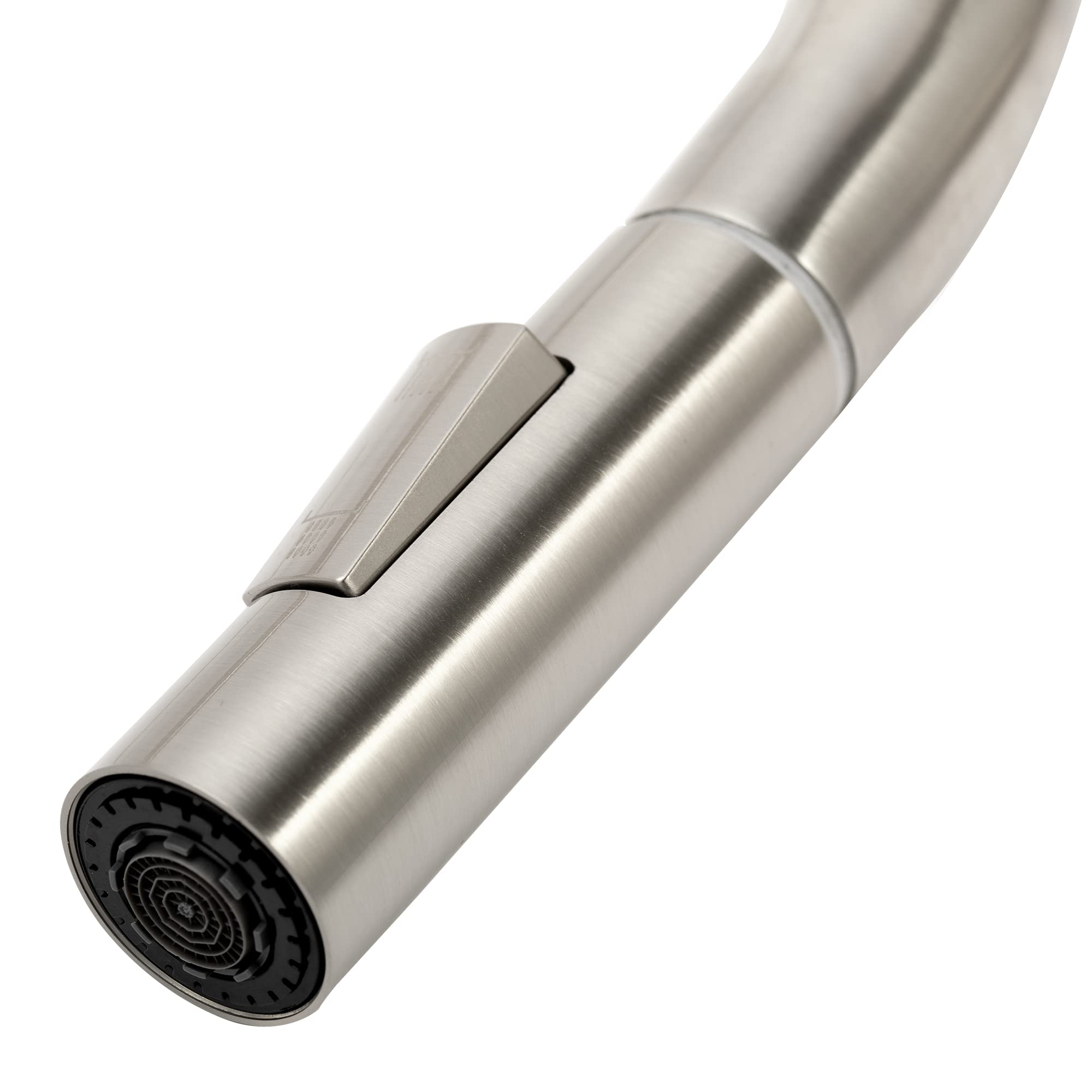 Dura Faucet Dura Faucet RV Streamline Single Handle Pull-Down Kitchen Sink Faucet - Optional Deck Plate - Outdoor Depot