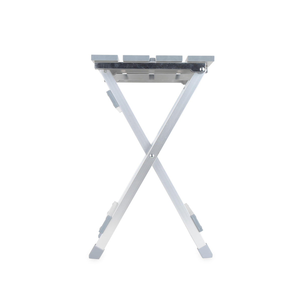 Camco Camco Aluminum Small Outdoor Side Table - Folding Camping Table Supports Up to 130lb - Features - Outdoor Depot