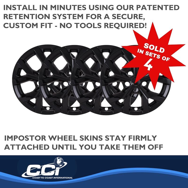 Coast to Coast International COAST2COAST - CCIIMP420BLK - IMPOSTOR W/S;17';GLOSS BLACK;SET OF - Outdoor Depot