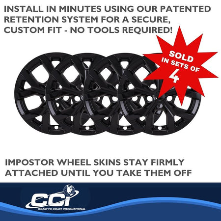 Coast to Coast International COAST2COAST - CCIIMP420BLK - IMPOSTOR W/S;17';GLOSS BLACK;SET OF - Outdoor Depot